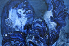 lingne sensible bleu detail